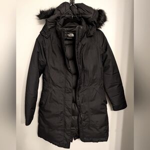 The North Face puffer jacket parka